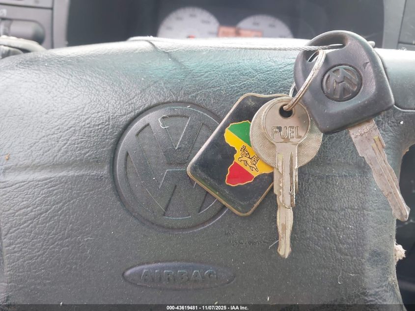 1997 Volkswagen Jetta Glx VIN: 3VWTD81HOVMO89607 Lot: 43619481