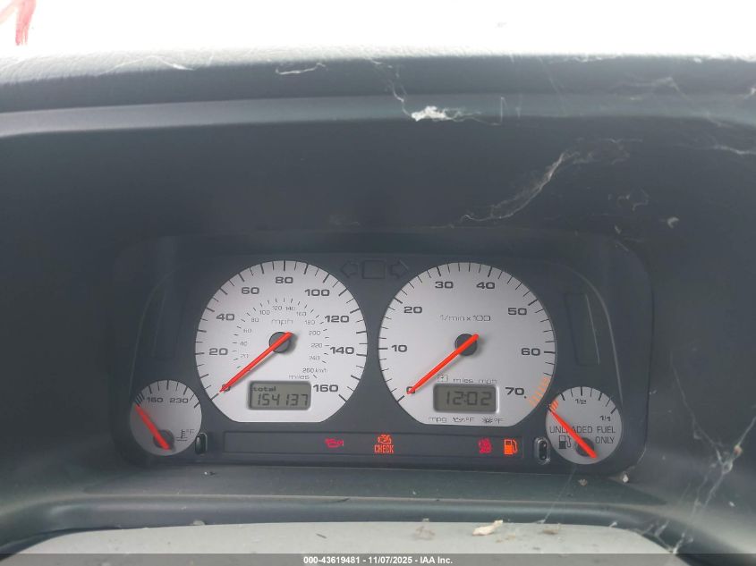 1997 Volkswagen Jetta Glx VIN: 3VWTD81HOVMO89607 Lot: 43619481