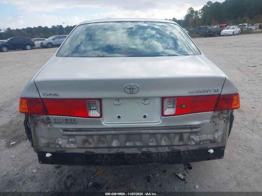 2001 Toyota Camry Le VIN: 4T1BG22K41U778855 Lot: 43619506
