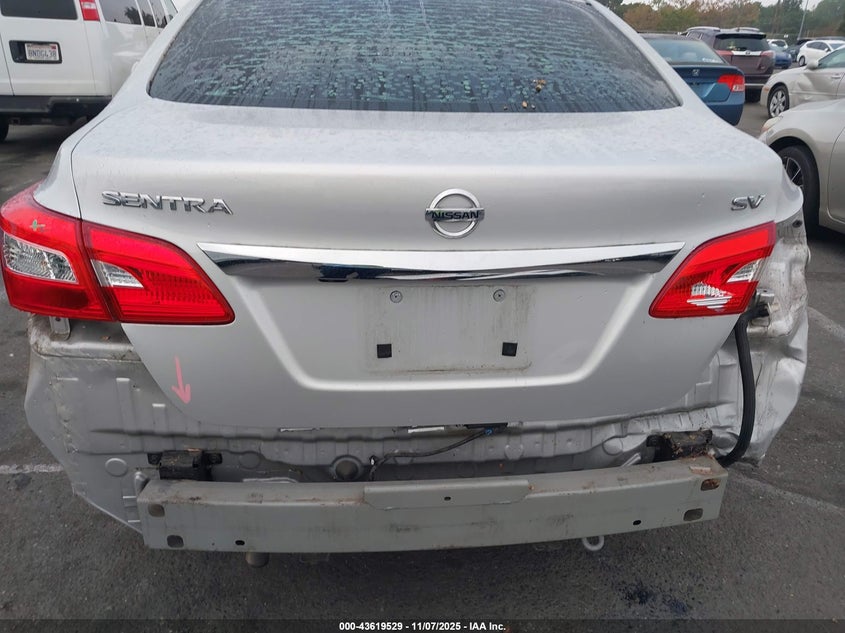 2019 NISSAN SENTRA SV 3N1AB7AP6KY425334