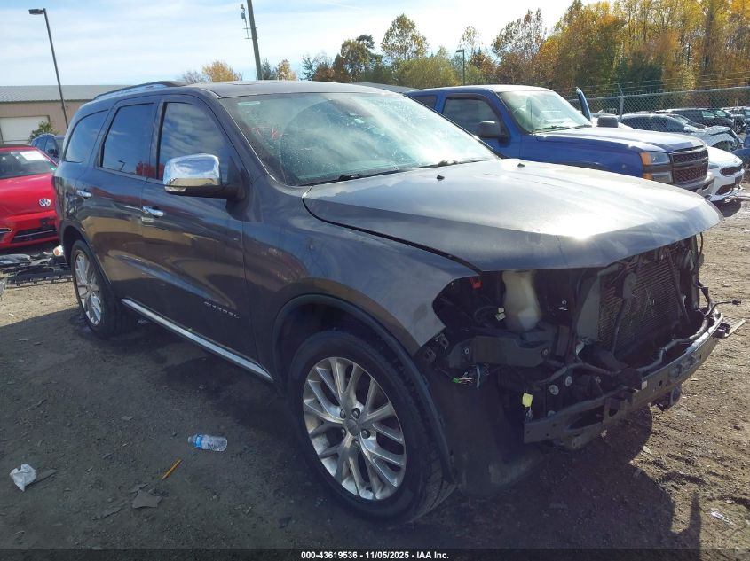 DODGE DURANGO 2014. Lot# 43619536. VIN 1C4SDJET2EC349382. Photo 1
