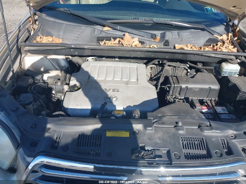 2009 Toyota Highlander Limited VIN: JTEDS42A892086261 Lot: 43619545