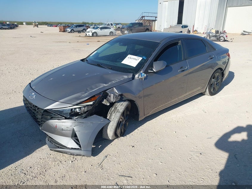 2022 Hyundai Elantra Sel VIN: KMHLM4AG6NU254070 Lot: 43619547