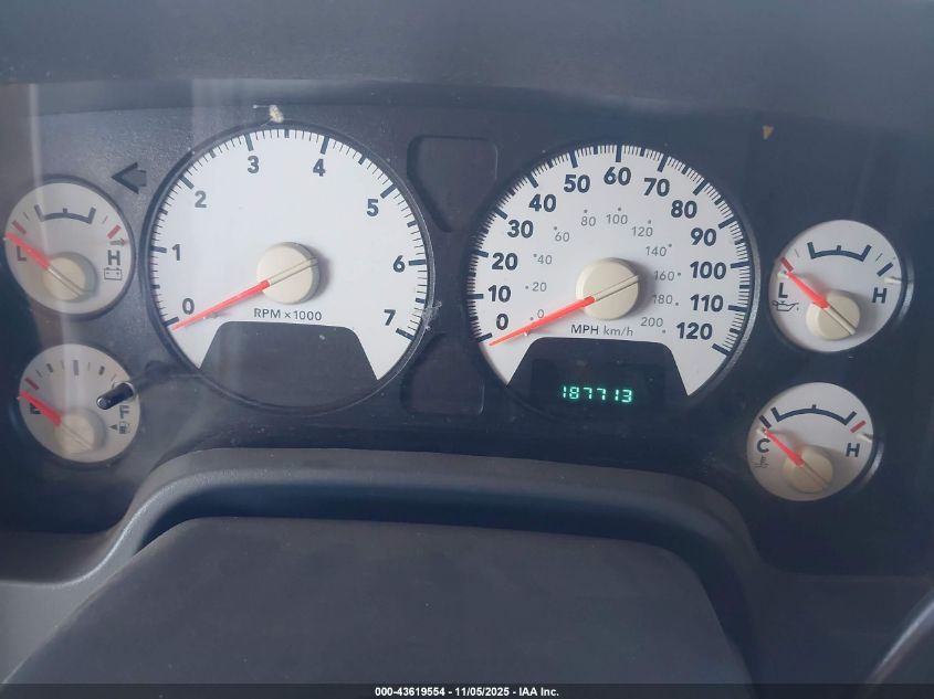 2006 Dodge Ram 1500 Slt VIN: 1D7HA18296J162875 Lot: 43619554