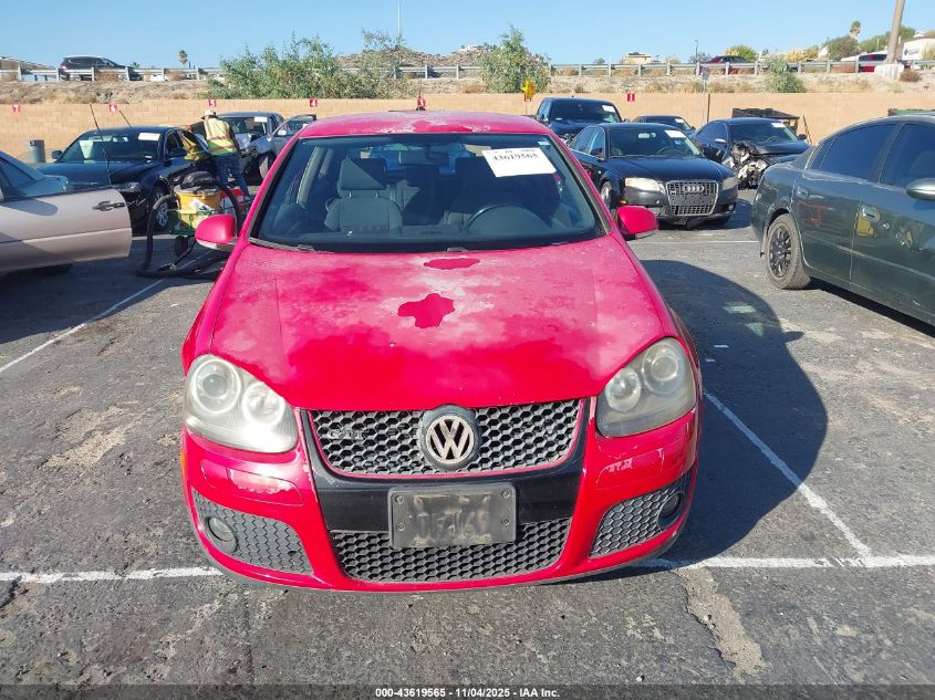 2006 Volkswagen Gti 2-Door VIN: WVWEV71K96W088553 Lot: 43619565