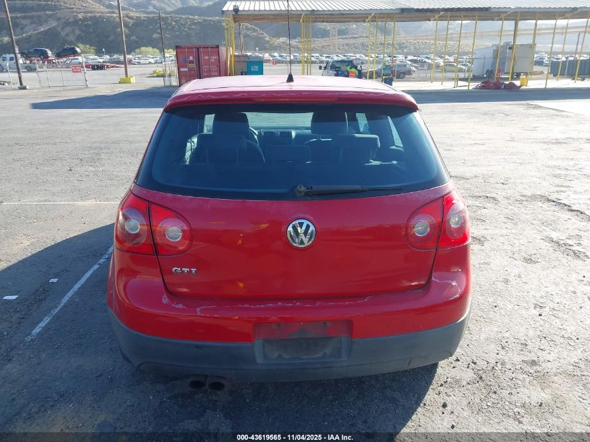 2006 Volkswagen Gti 2-Door VIN: WVWEV71K96W088553 Lot: 43619565