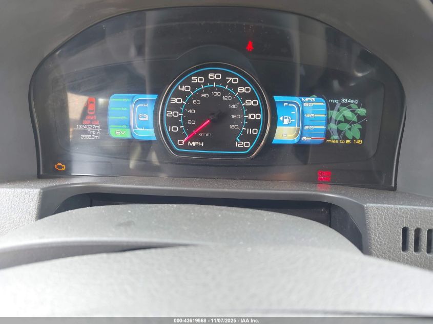 2011 Ford Fusion Hybrid VIN: 3FADP0L30BR158608 Lot: 43619568