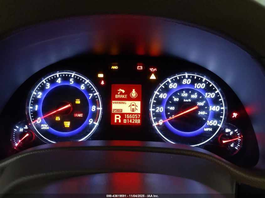 2009 Infiniti G37X VIN: JNKCV61FX9M051448 Lot: 43619591