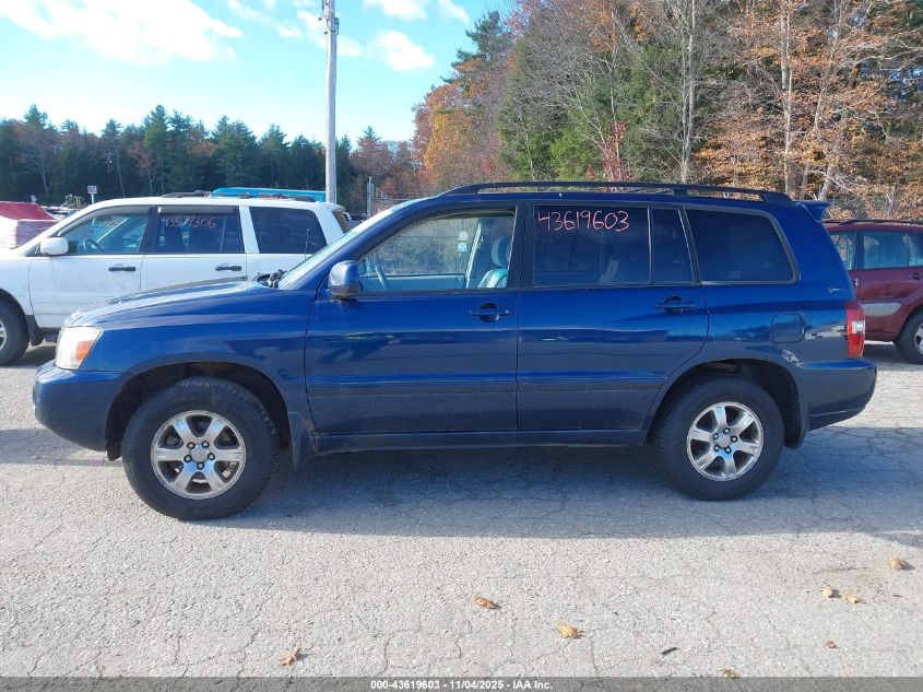 2004 Toyota Highlander V6 VIN: JTEEP21A940059294 Lot: 43619603