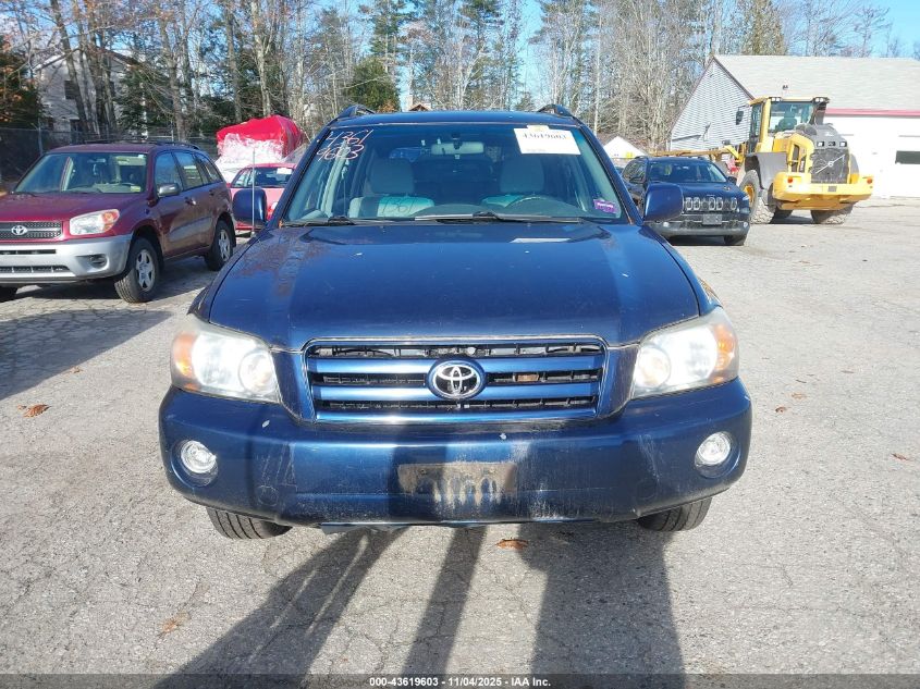 2004 Toyota Highlander V6 VIN: JTEEP21A940059294 Lot: 43619603