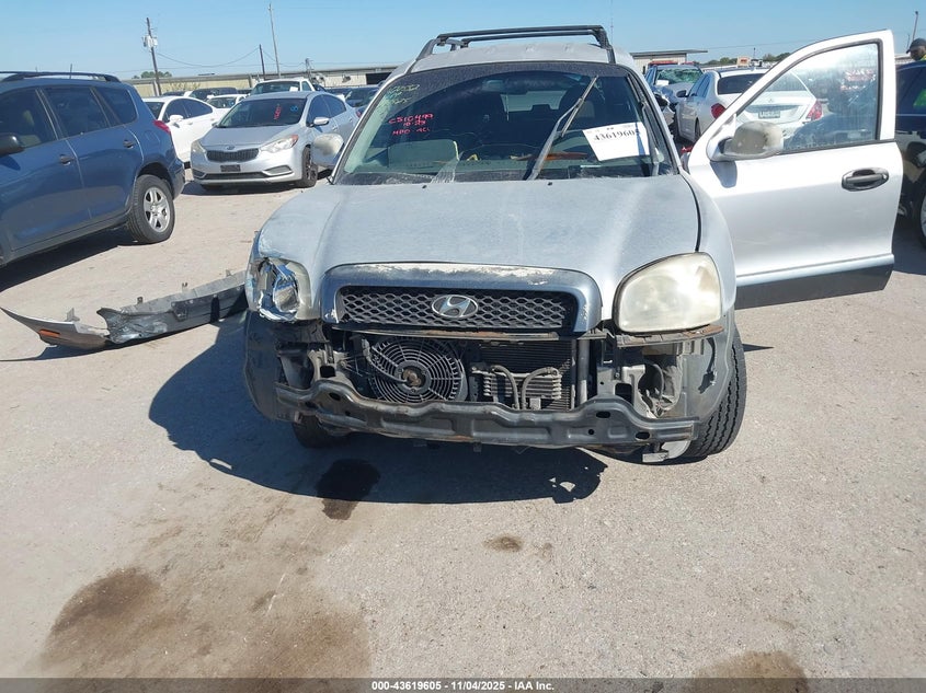 2002 Hyundai Santa Fe Gls/Lx VIN: KM8SC13D52U168518 Lot: 43619605