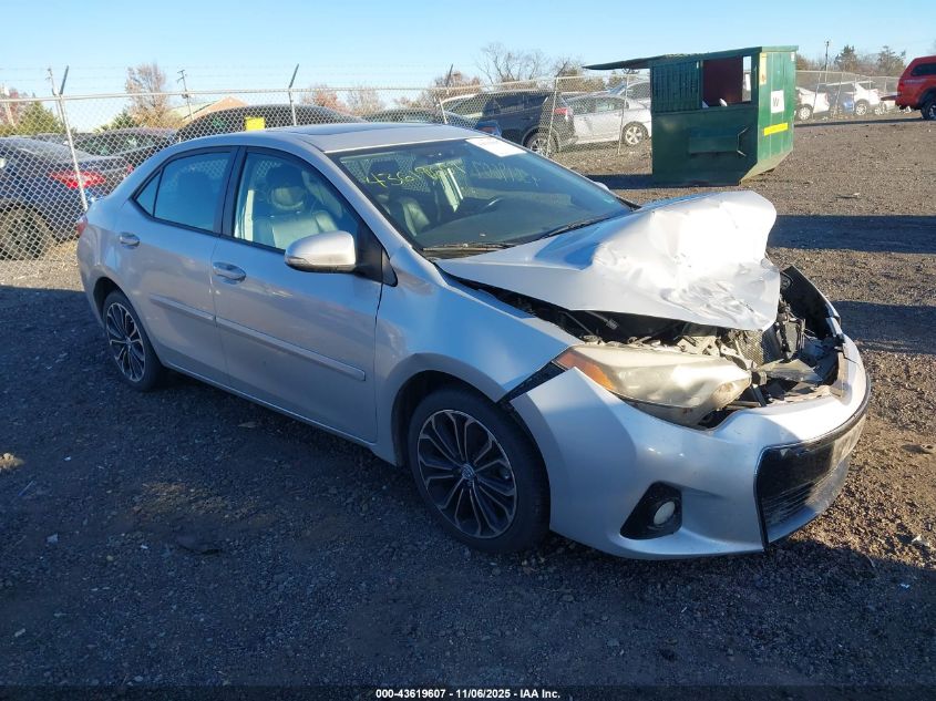 2014 TOYOTA COROLLA S PLUS - 2T1BURHE1EC008610