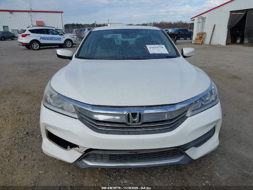 2016 Honda Accord Lx VIN: 1HGCR2F38GA106962 Lot: 43619778