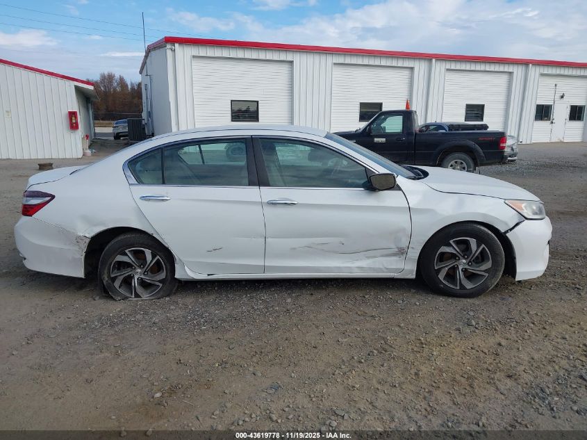 2016 Honda Accord Lx VIN: 1HGCR2F38GA106962 Lot: 43619778