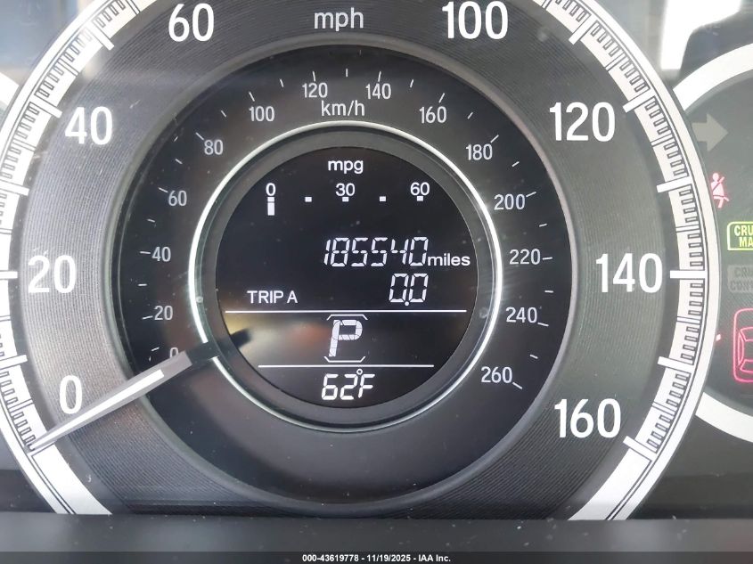 2016 Honda Accord Lx VIN: 1HGCR2F38GA106962 Lot: 43619778