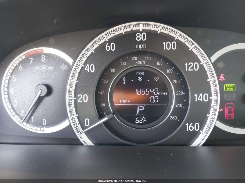 2016 Honda Accord Lx VIN: 1HGCR2F38GA106962 Lot: 43619778