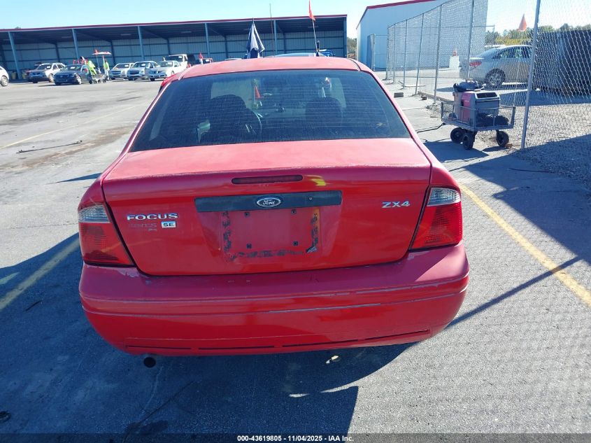 2006 Ford Focus Zx4 VIN: 1FAFP34N06W124231 Lot: 43619805