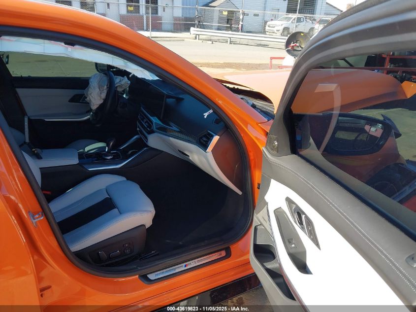 2024 BMW M3 Competition xDrive VIN: WBS43AY05RFT14359 Lot: 43619823