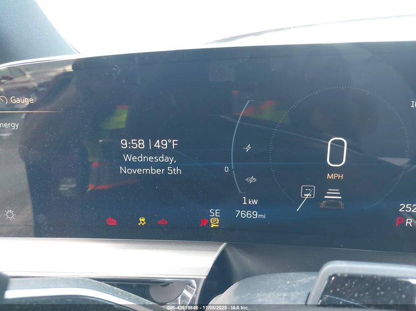 2024 Cadillac Lyriq Luxury W/1Sd VIN: 1GYKPRRL5RZ124306 Lot: 43619846