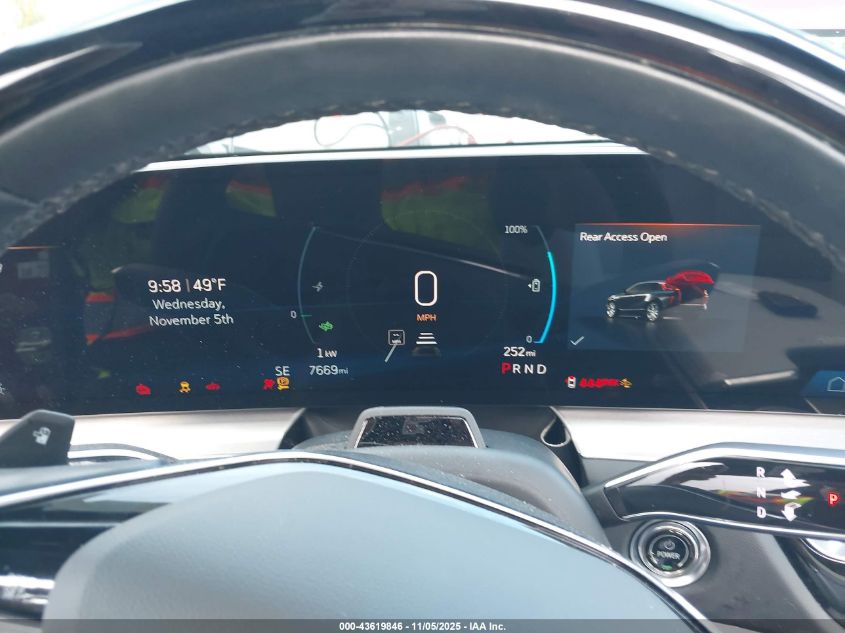 2024 Cadillac Lyriq Luxury W/1Sd VIN: 1GYKPRRL5RZ124306 Lot: 43619846