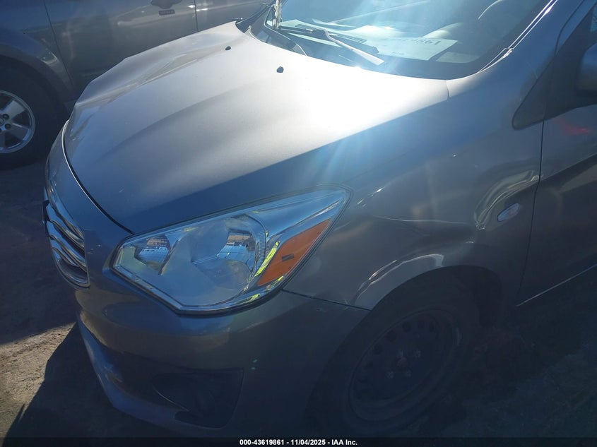 2018 Mitsubishi Mirage G4 Es VIN: ML32F3FJ7JHF07088 Lot: 43619861