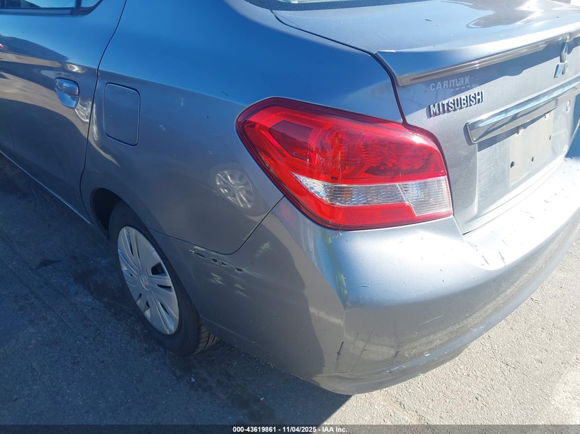 2018 Mitsubishi Mirage G4 Es VIN: ML32F3FJ7JHF07088 Lot: 43619861