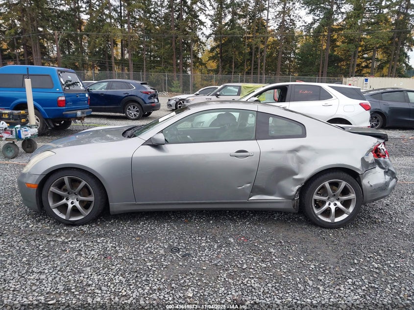 2003 Infiniti G35 Base W/Leather VIN: JNKCV54E53M210221 Lot: 43619873
