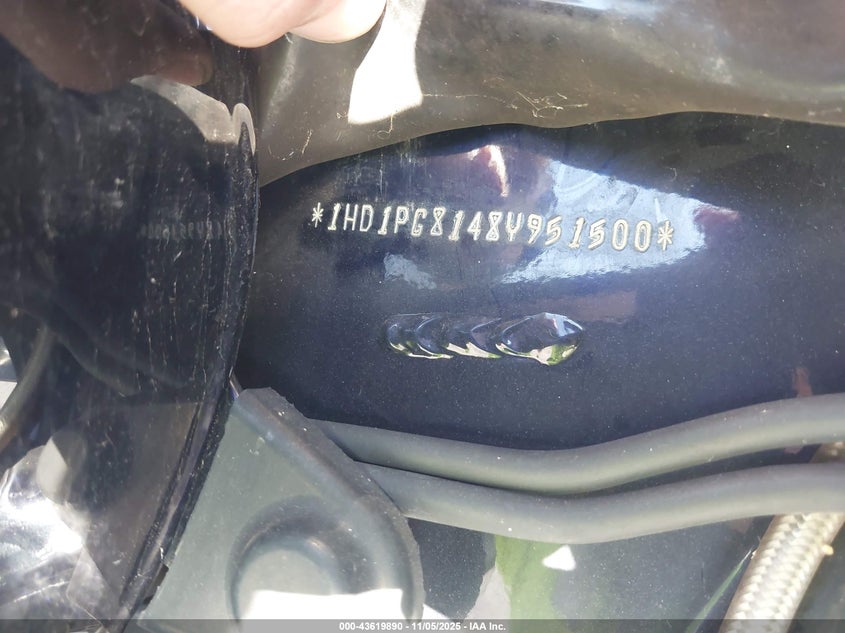 2008 Harley-Davidson Flhrse4 VIN: 1HD1PG8148Y951500 Lot: 43619890