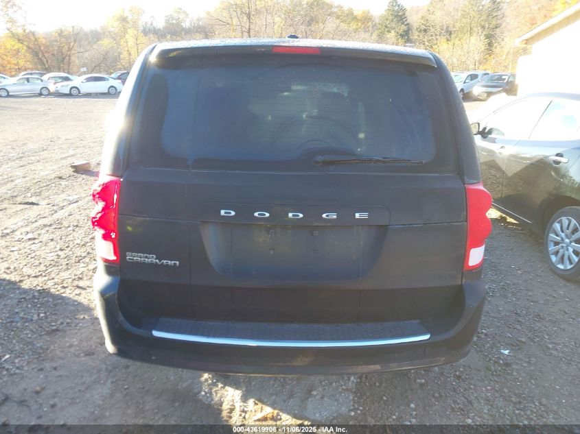 2015 Dodge Grand Caravan Se VIN: 2C4RDGBG0FR542700 Lot: 43619906