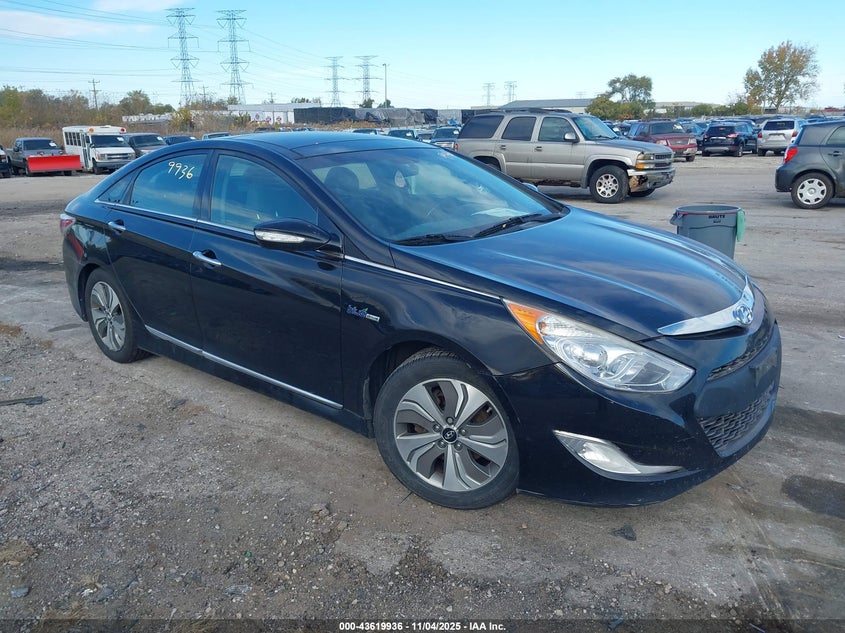 KMHEC4A49FA118956 2015 Hyundai Sonata Hybrid Limited auction photo 1