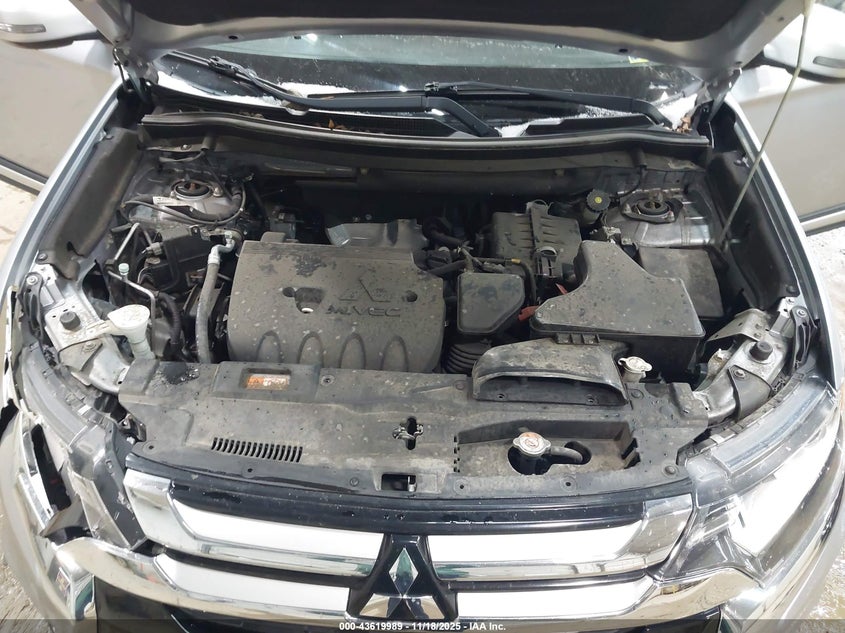 2017 Mitsubishi Outlander Se VIN: JA4AZ3A37HZ059987 Lot: 43619989