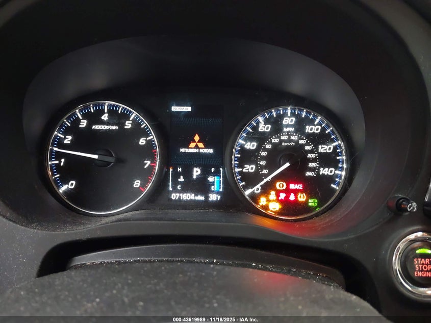 2017 Mitsubishi Outlander Se VIN: JA4AZ3A37HZ059987 Lot: 43619989