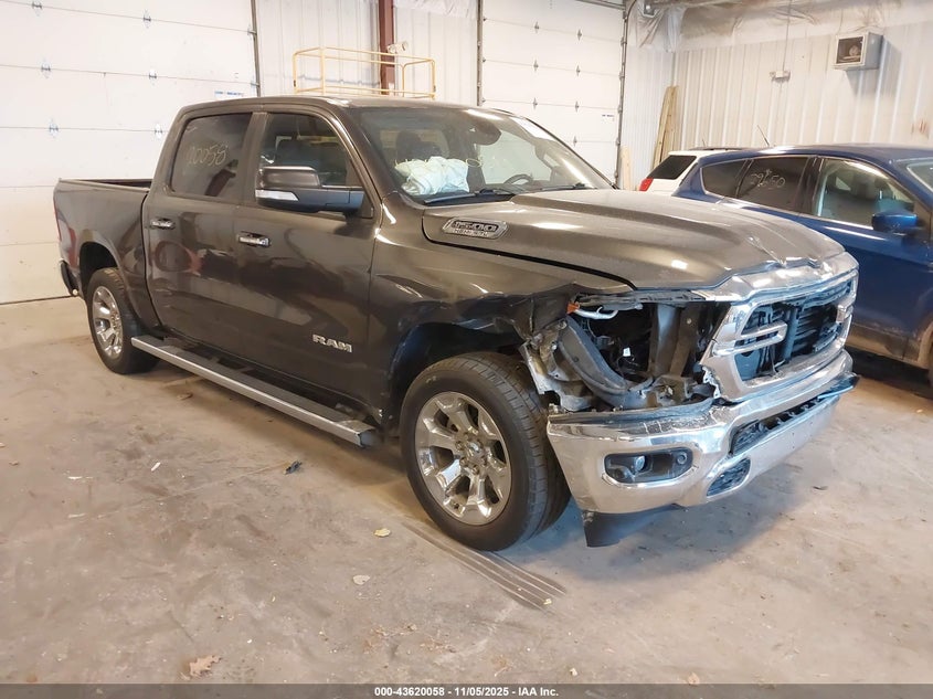 2019 RAM 1500 BIG HORN/LONE STAR  4X4 5'7 BOX - 1C6SRFFT9KN895312
