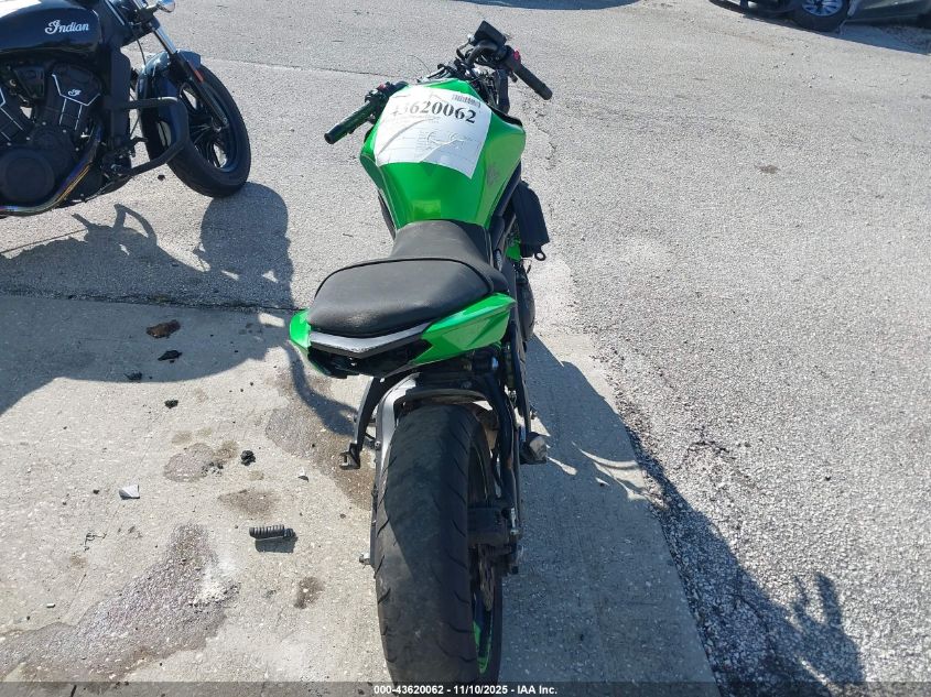 2015 Kawasaki Ex650 F VIN: JKAEXEF14FDA23181 Lot: 43620062