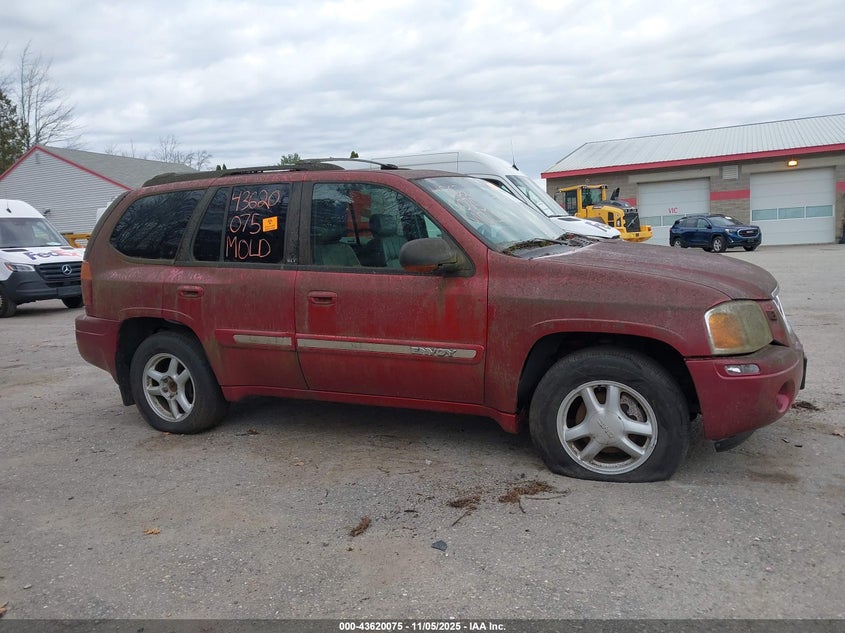 2002 GMC Envoy Slt VIN: 1GKDT13S422356992 Lot: 43620075