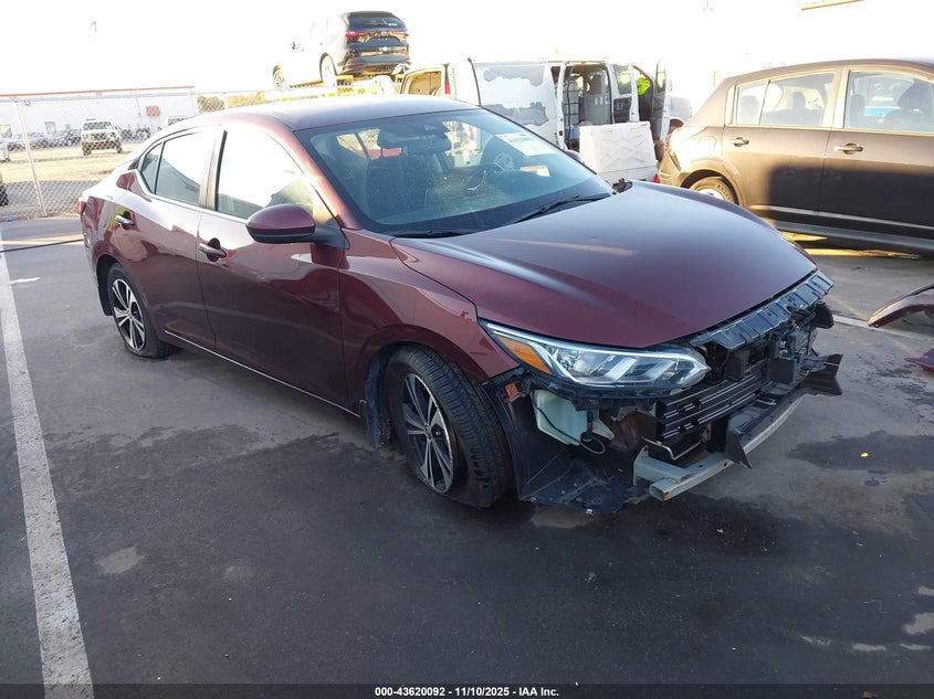 2022 NISSAN SENTRA SV XTRONIC CVT - 3N1AB8CV1NY208439