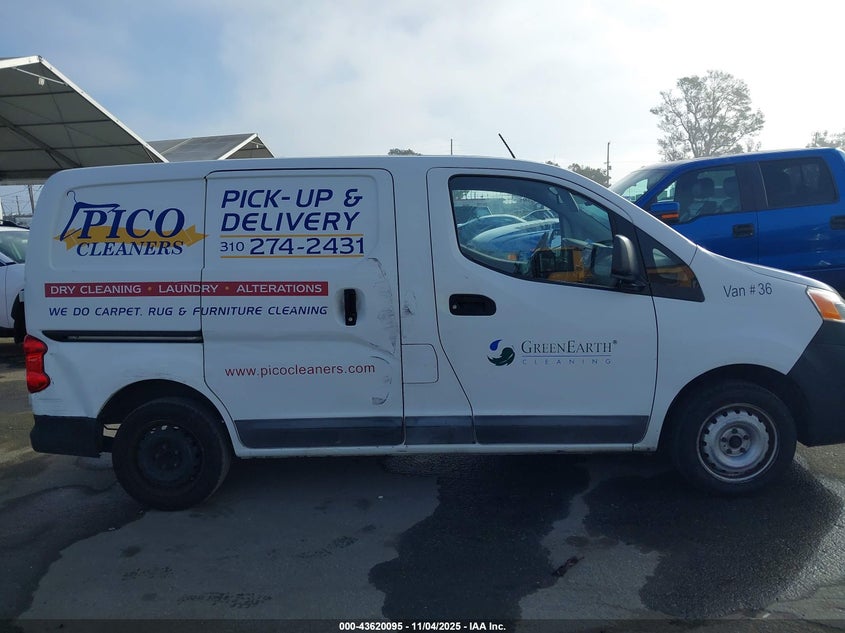 2013 Nissan Nv200 S VIN: 3N6CM0KNXDK691737 Lot: 43620095