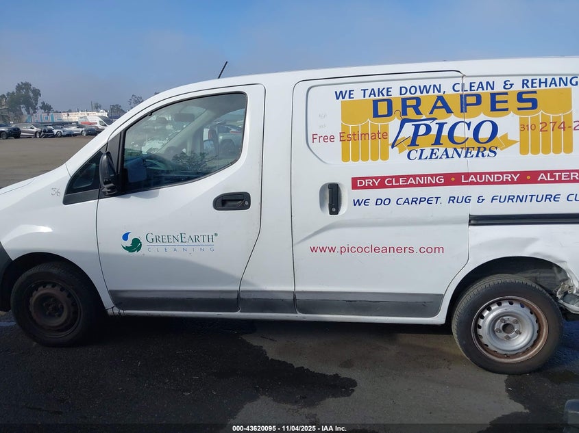 2013 Nissan Nv200 S VIN: 3N6CM0KNXDK691737 Lot: 43620095