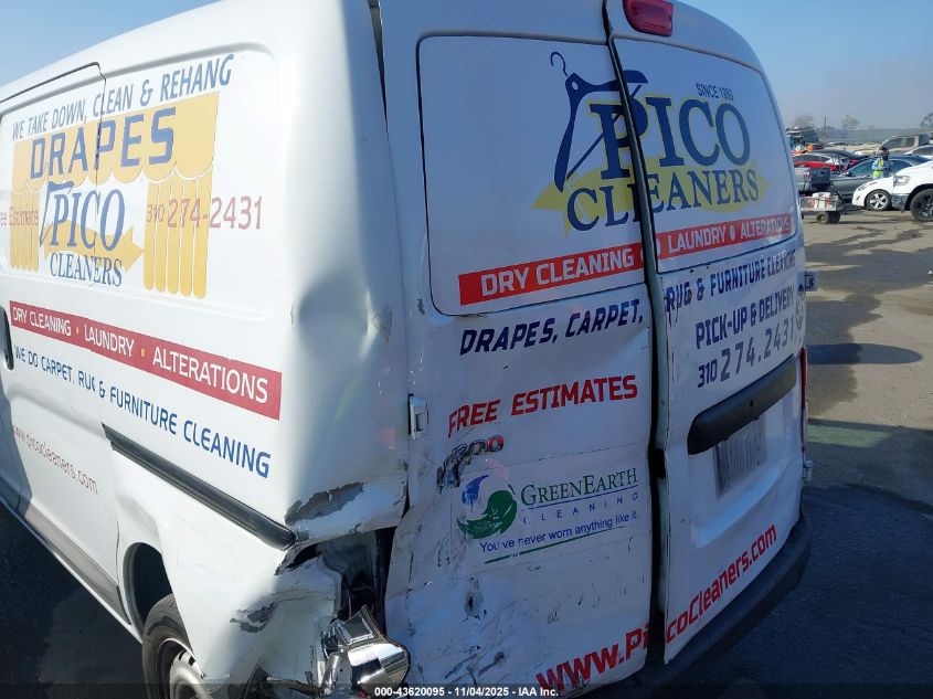 2013 Nissan Nv200 S VIN: 3N6CM0KNXDK691737 Lot: 43620095