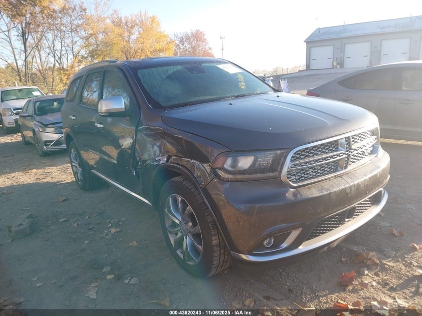 2016 DODGE DURANGO CITADEL ANODIZED PLATINUM - 1C4RDJEG0GC449551