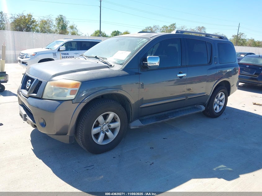 2010 Nissan Armada Se VIN: 5N1BA0ND7AN603898 Lot: 43620271