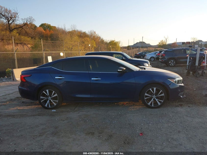 2018 Nissan Maxima 3.5 Sv VIN: 1N4AA6AP9JC394328 Lot: 43620285