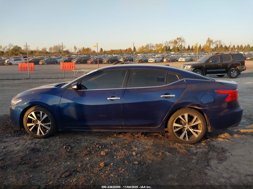 2018 Nissan Maxima 3.5 Sv VIN: 1N4AA6AP9JC394328 Lot: 43620285