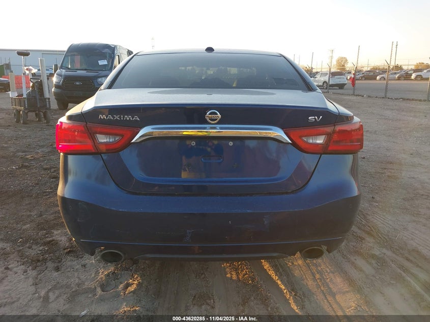 2018 Nissan Maxima 3.5 Sv VIN: 1N4AA6AP9JC394328 Lot: 43620285