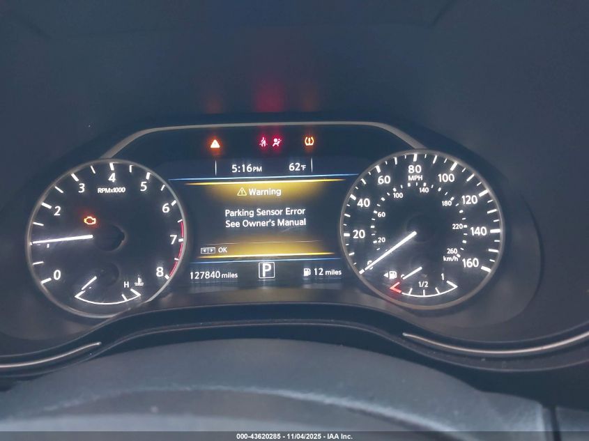 2018 Nissan Maxima 3.5 Sv VIN: 1N4AA6AP9JC394328 Lot: 43620285