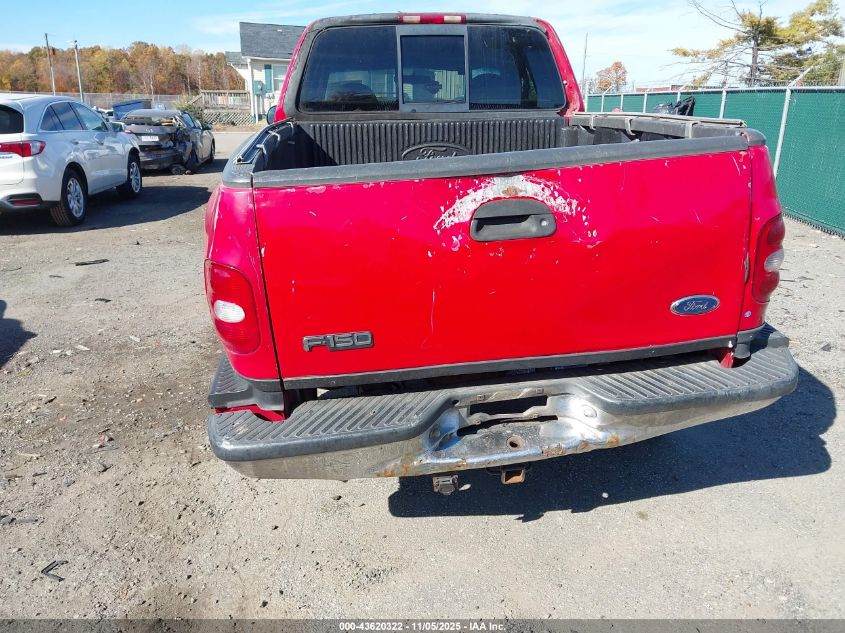 1999 Ford F-150 Lariat/Xl/Xlt VIN: 2FTRX08L8XCA32330 Lot: 43620322