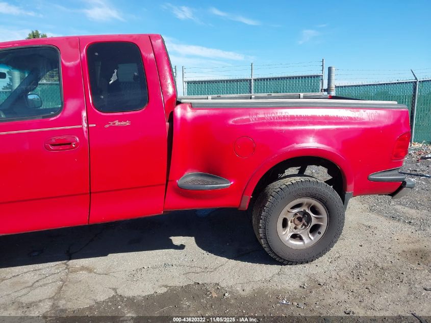 1999 Ford F-150 Lariat/Xl/Xlt VIN: 2FTRX08L8XCA32330 Lot: 43620322