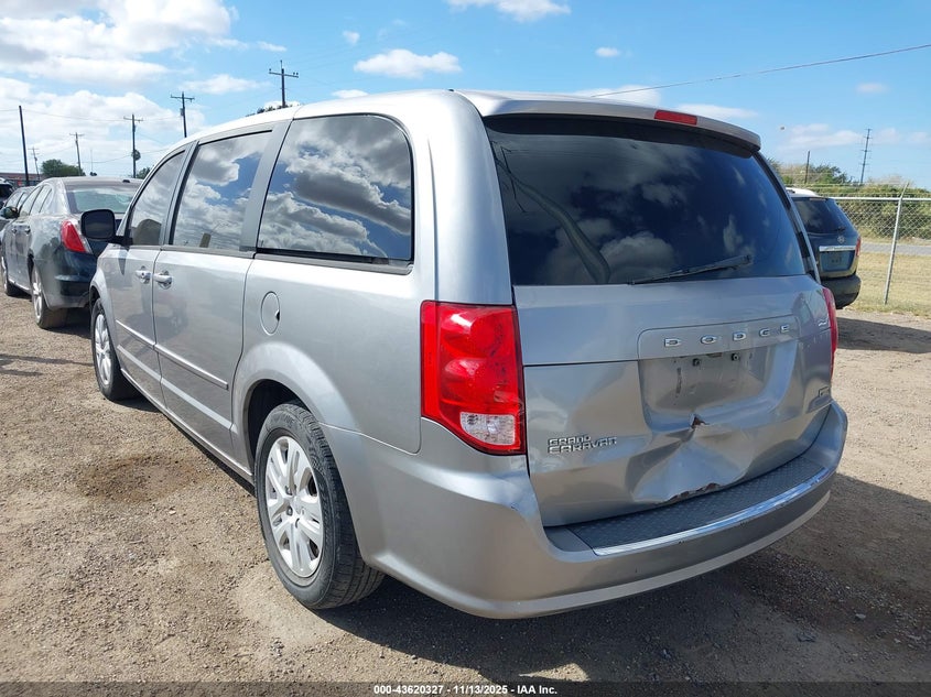 2015 Dodge Grand Caravan Se VIN: 2C4RDGBG0FR623390 Lot: 43620327