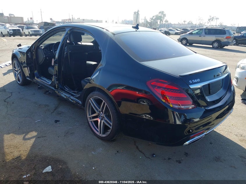 2019 MERCEDES-BENZ S 560 - WDDUG8DB3KA437985