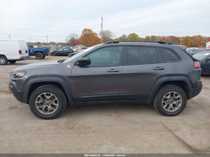 2022 Jeep Cherokee Trailhawk 4X4 VIN: 1C4PJMBXXND500647 Lot: 43620370